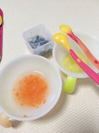 モグモグ期の離乳食 硬さとスープの飲ませ方について 7ヶ月半の Yahoo 知恵袋