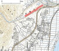 地理の課題をやっていてわからないことがあります 百瀬川のこの赤い印 Yahoo 知恵袋