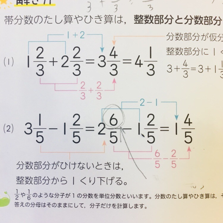 分数の問題です 写真をみて欲しいのですが なぜここに6がでてくるん Yahoo 知恵袋