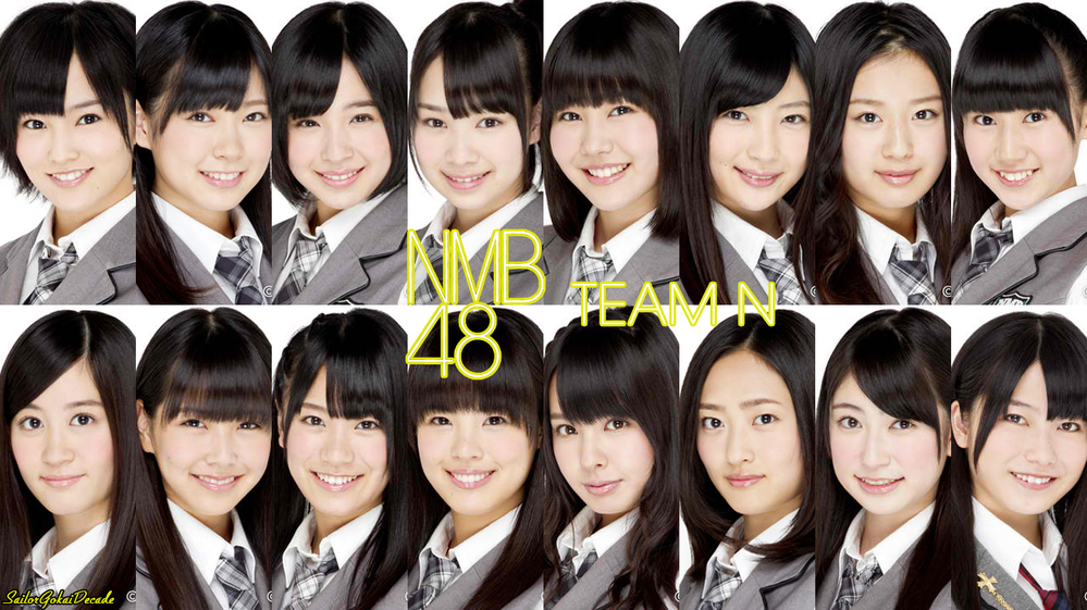 NMB48の初期のメンバーで名前を知りたい子がいます。左上が山本彩 
