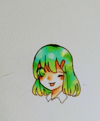 初音ミクの髪の塗り方 初音ミクの髪の塗り方に困っています 髪に Yahoo 知恵袋