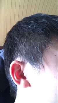 高校生です 最近髪を短くしました側頭部がほかより薄く感じるのですがやっぱ Yahoo 知恵袋