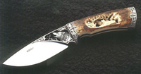 Baskoと言うメーカーのナイフ
ロシアのナイフメーカーでBaskoと言う会社？がある様なのですが、こちらで作られているナイフは手作りなのでしょうか？スクリムショウ？ やエングレービング そしてブレードに彫刻までしていて日本では見たことがないデザインです。