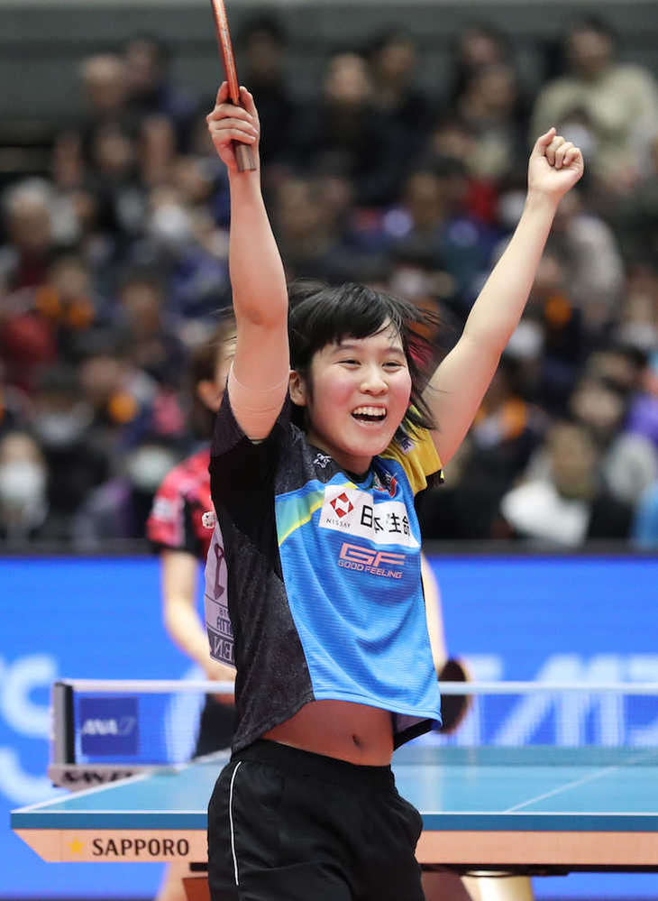 平野美宇　パンちら 