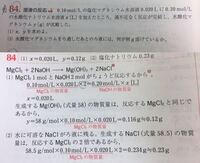 溶液の反応について の解説が分かりません 化学反応式は分かるのですが Yahoo 知恵袋