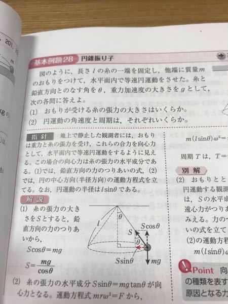 Ssinθがmgtanθになる理由を教えてください！ - (1)よ - Yahoo