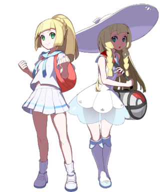 リーリエの服はどっちが好きですか 左です リーリエは白のプリ Yahoo 知恵袋
