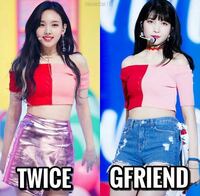 Twiceとgfriendどちらがパクリですか 先ですか 一応twic Yahoo 知恵袋