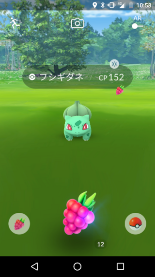 ポケモンgoで きのみを与えていないのにバトル画面に入ると 既にきのみマーク Yahoo 知恵袋