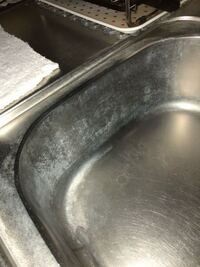 ステンレス製の流し台の汚れについてクエン酸でみがいたところ つや Yahoo 知恵袋