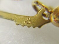 愛のイヤリングじょせー女性のかね金のアクセサリーほんもの本物の24k ...