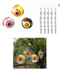 鳥よけについて質問します 防鳥棒 目玉風船 防鳥cd でしたらどれ Yahoo 知恵袋