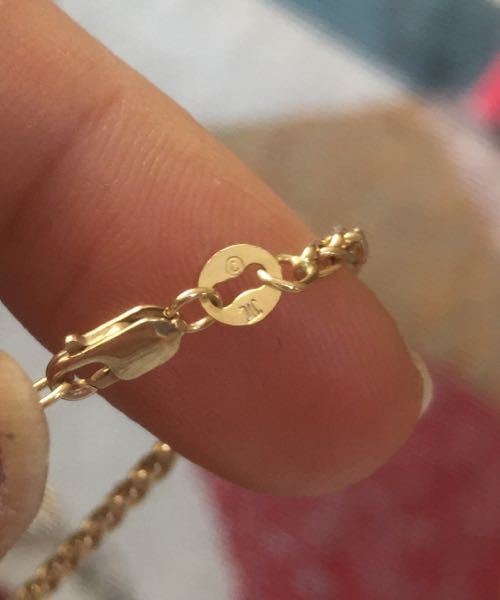 このネックレスがどこのブランドのものか、わかる方いますか？K14の