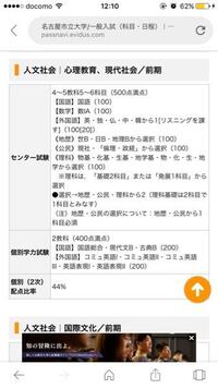 名古屋市立大学の入試科目なんですけど 選択の地歴公民理科の中で Yahoo 知恵袋