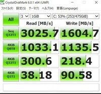 Hddをssd500gb M 2 に換装しました ベンチマークソフ Yahoo 知恵袋