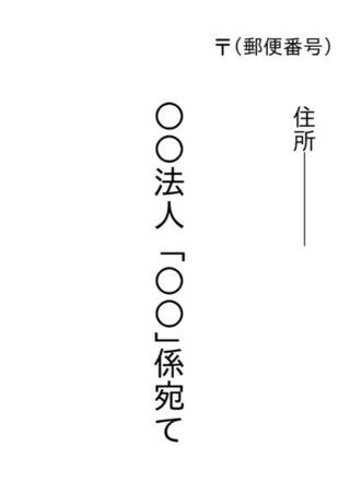 封筒の宛名の書き方がわからないです あるコンペに応募するのに作品を郵送 Yahoo 知恵袋