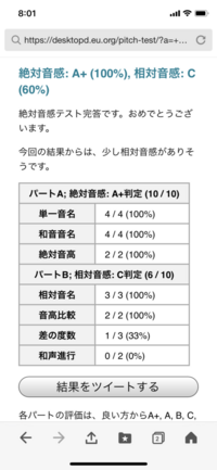 絶対音感について質問します 先程 ネット上で 絶対音感テスト というものをし Yahoo 知恵袋