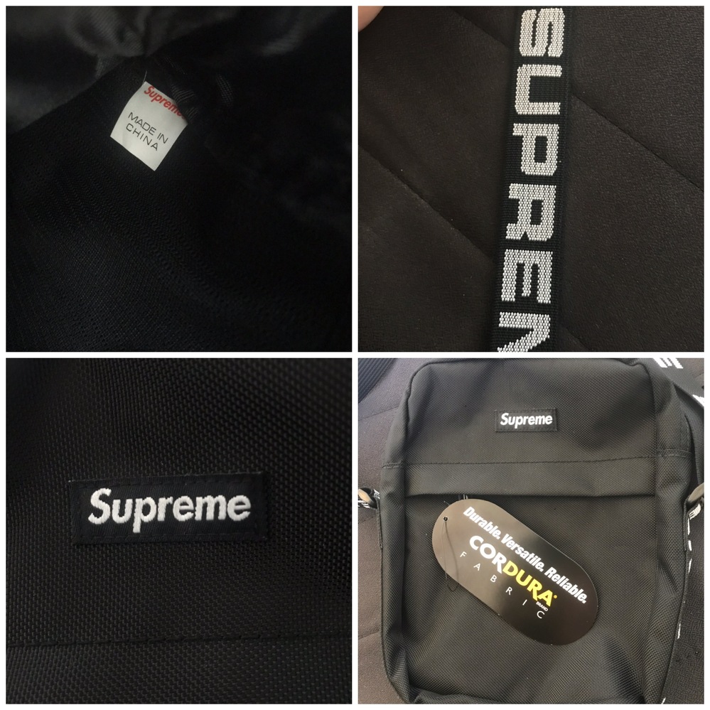 Supreme18ssのショルダーバッグを買ったのですがこれ偽物で... - Yahoo 
