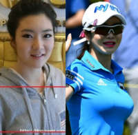 韓国人美女ゴルファーは皆さん巨乳ですが 豊胸施術しているんでしょ Yahoo 知恵袋