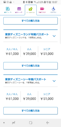 ディズニーの年間パスポートの料金は税込ですか 税込です Yahoo 知恵袋