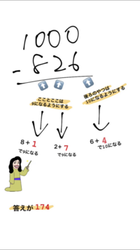 小学３年生に1000からの引き算 例題 1000ー709 Yahoo 知恵袋