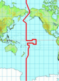 日付変更線ってなんで直線じゃないんですか 本初子午線は直線ですよ Yahoo 知恵袋