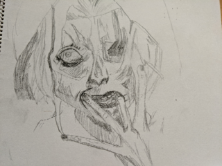 東京喰種のオウル 滝沢政道 を描いたのですがどうですか 下手か上手か教えて下 Yahoo 知恵袋