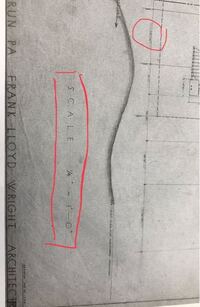 建築のスケールについて教えてください 落水荘の図面にスケール記載が Yahoo 知恵袋