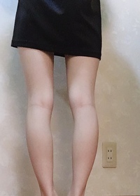 この足は細いですか 悩んでいます 羨ましがられるような細さならいい Yahoo 知恵袋