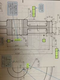 平歯車の図面の一部です 画像のf30h7以外の黄色くマーカーが引か Yahoo 知恵袋