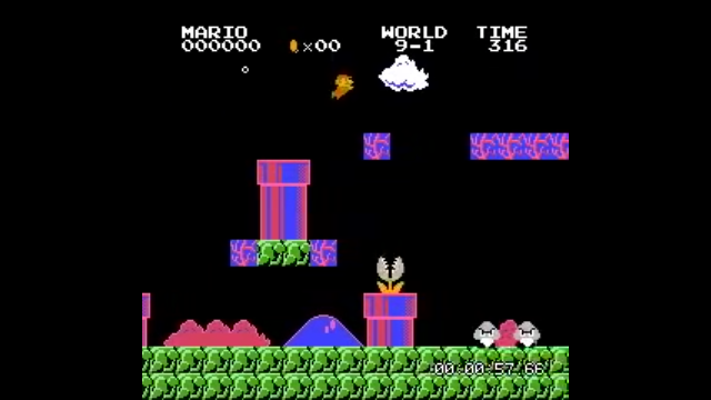 ファミコンのスーパーマリオブラザーズ3の白きのこがあるようなのです 