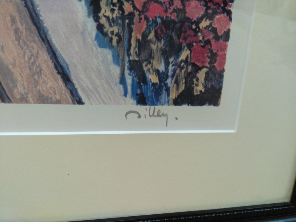 絵画の右下に書かれた作者のサインですが、どなたのサインか 