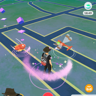 ポケモンgoのフィールド上での出現したポケモンの周りを ｓｓのようにおこうを Yahoo 知恵袋