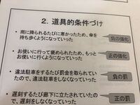 質問です 心理学でオペラント条件付けの勉強をしているのですが 負の罰と Yahoo 知恵袋