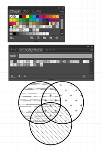 Illustratorについて 文字を斜めにレンガパターンで作成し Yahoo 知恵袋