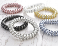 スプリングゴム 画像の髪ゴムです で髪を結んだら結んだ跡は付きづ Yahoo 知恵袋