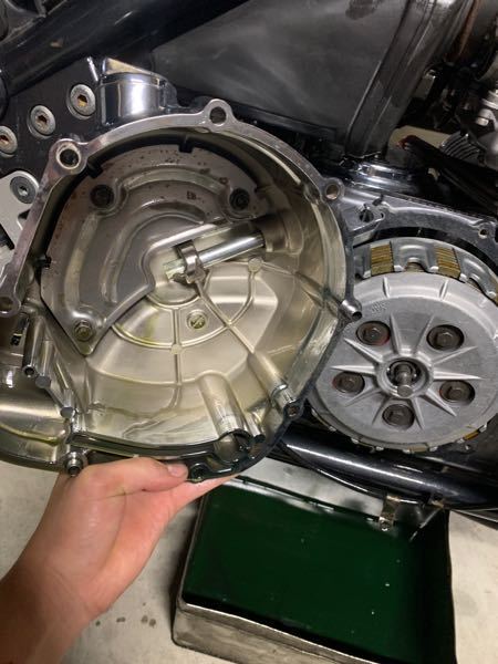 至急お願いします! - ゼファー400でクラッチワイヤーを変えた時 至急お願いします! - ゼファー400でクラッチワイヤーを変えた時