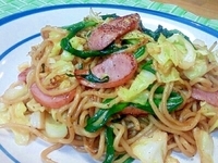 焼きそばの具のお肉の代わりに 焼きそばを作るのに 冷蔵庫 Yahoo 知恵袋