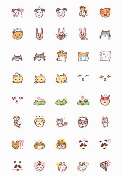 Seventeenのline絵文字につい質問です どの絵文字を誰が書いた Yahoo 知恵袋
