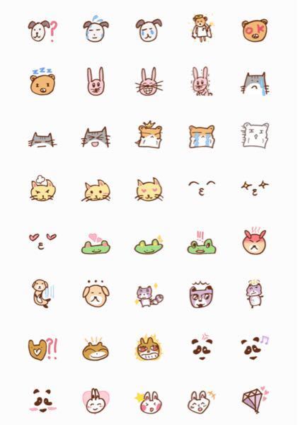 Seventeenのline絵文字につい質問です どの絵文字を誰が書いた Yahoo 知恵袋