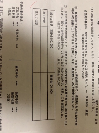 お金を誤って多く返してもらった 仕訳
