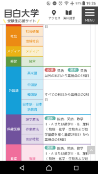 目白大学公式ホームページにて 目白大学一般入試a日程は 目白大学入 Yahoo 知恵袋