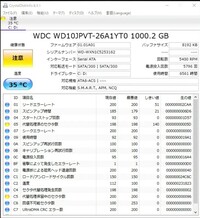 代替処理保留中のセクタ数 について 先ほど Crystaldiskinfo Yahoo 知恵袋