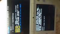 3dsで改造 B9sを導入中にこのような画面になりボタンを押して Yahoo 知恵袋