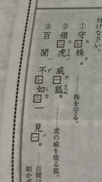 借虎威狐 漢文の読み方について教えてください 詳細は画像 読み方 Yahoo 知恵袋