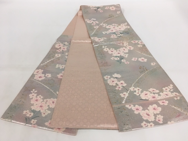 この帯は両面帯ですか？ - 片面ですが、私は着物によって、あえて裏