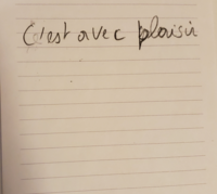 ベルギーのホテルで宿泊中 チップを置く時に紙にメルシーとフランス語で書いたら Yahoo 知恵袋