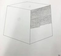 高校美術 立方体の影を描きたいのですが 位置がわかりません どこに書けばいい Yahoo 知恵袋