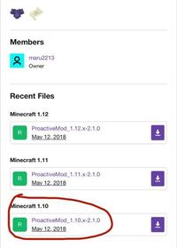 Minecraft1 7 10でこのプロアクティブmodを使いたいのですが Yahoo 知恵袋