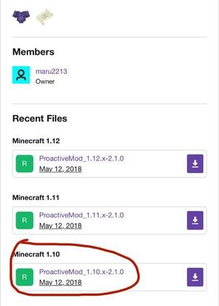 Minecraft1 7 10でこのプロアクティブmodを使いたいのですが Yahoo 知恵袋